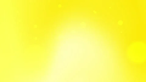 Abstract Yellow Background with Soft Glowing Light Bokeh Effect Stock Footage 303388927