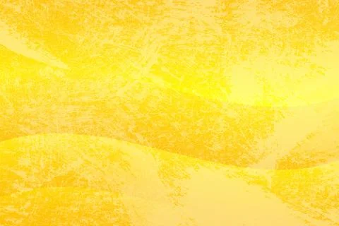 Abstract yellow background with waves and grunge effect Stock Illustration
