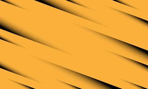 Abstract yellow black shadow speed dynamic geometric creative design modern Stock Illustration