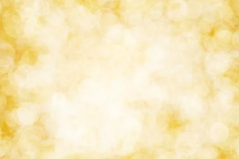 Abstract yellow bokeh background Stock Illustration
