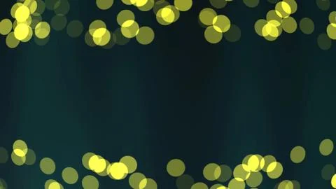 Abstract yellow bokeh pattern background whith copy space Stockfoto's
