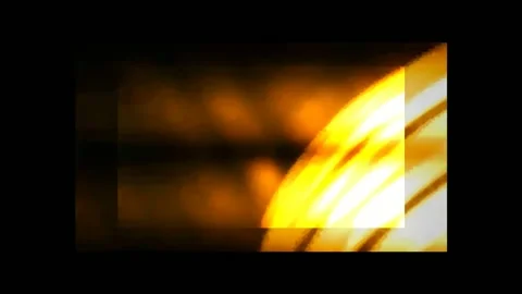 Abstract Yellow Box Lights Camera Shaking Animation Background Stock Footage 279655580