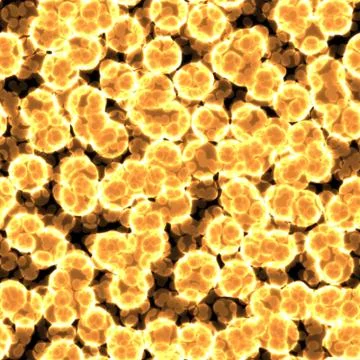 Abstract yellow brown cells seamless background Stock Illustration