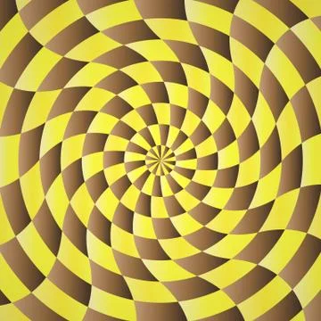 Abstract yellow-brown shading background Stock Illustration