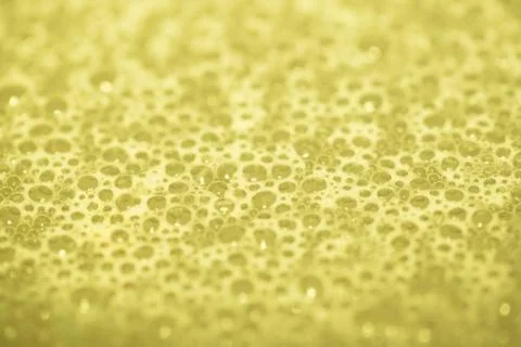 Abstract yellow Bubbles horizontal 库存照片