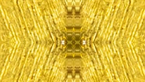 Abstract yellow changing lines of light Stock Footage 302765826