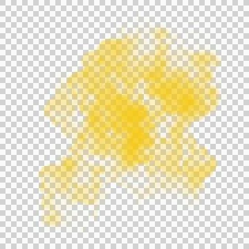 Abstract Yellow Cloud Sky Stock Photos