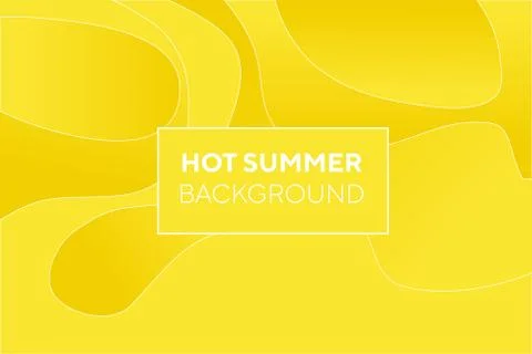 Abstract yellow creative fluid pattern 스톡 일러스트
