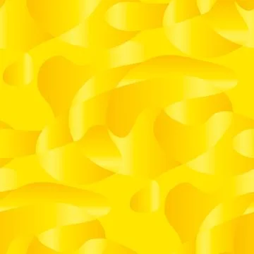 Abstract yellow creative fluid seamless pattern Stock Illustration