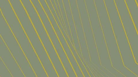 Abstract yellow diagonal lines on a grey background Illustrazione stock