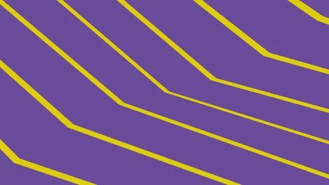 Abstract yellow diagonal lines on a purple background 스톡 일러스트