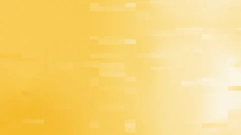 Abstract Yellow Digital Glitch Background Loop with Horizontal Pixels Stock Footage 327501838
