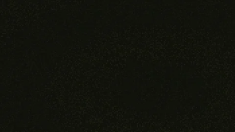Abstract yellow dots against a dark background create a mesmerizing visual Stock Footage 326179426