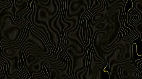 Abstract yellow dots wave background. Technology big dot data background. Mot イラスト素材