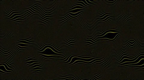 Abstract yellow dots wave background. Technology big dot data background. Mot Stockillustratie