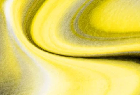 Abstract Yellow Flowing Fabric Texture With Soft Light, Motion and Contempo.. Stock Illustration
