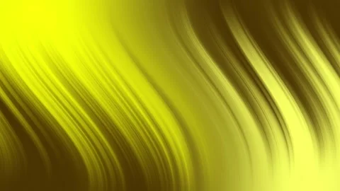 Abstract Yellow Flowing Liquid Waves Background Animation  Seamless Looping.. Stock Footage 310765882