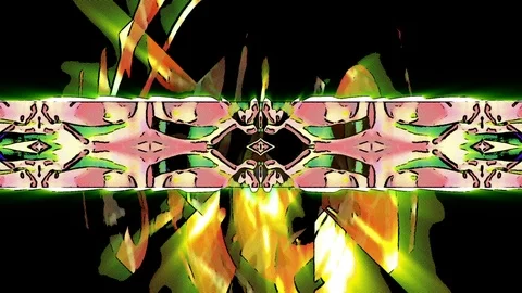 Abstract Yellow Force Stock Footage 116741155