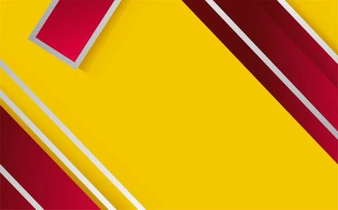 Abstract yellow geometric background with diagonal lines and shapes. Vector.. イラスト素材