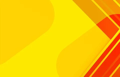 Abstract yellow geometric background with diagonal lines and shapes. Vector.. Stock Illustration