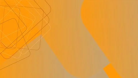 Abstract yellow geometric background with diagonal lines and shapes. Vector.. イラスト素材