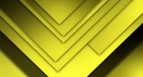 Abstract Yellow Geometric Background. Stock Illustration