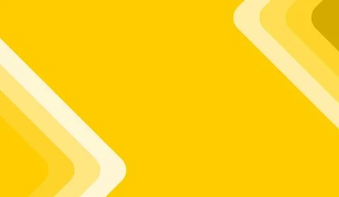 Abstract yellow geometric background Stock Illustration