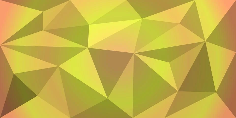 Abstract yellow geometric background. Vector eps 10. Stock Illustration