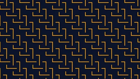 Abstract yellow geometric line pattern grid background seamless modern wall.. Stock Footage 343631397