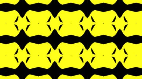Abstract yellow geometric seamless pattern background. Abstract Stripes Kalei Illustrazione stock