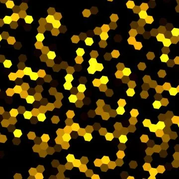 Abstract yellow glitter background - elegant Stock Illustration