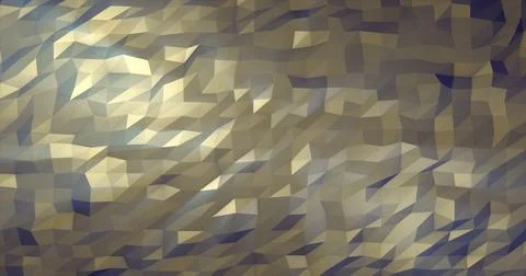 Abstract yellow gold low poly triangular mesh background 스톡 일러스트