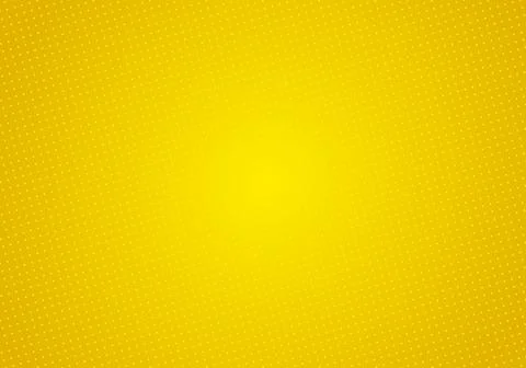 Abstract yellow gradient background with halftone dot texture and subtle ra.. 스톡 일러스트