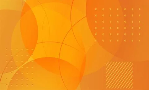 Abstract yellow gradient geometric shape background with dynamic shapes mod.. Stock Illustration