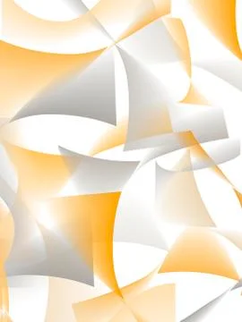 Abstract yellow gray curve pattern Foto stock