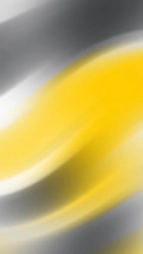 Abstract Yellow Gray Waves Flowing in Soft Blurred Background Stockbeeldmateriaal 335294181