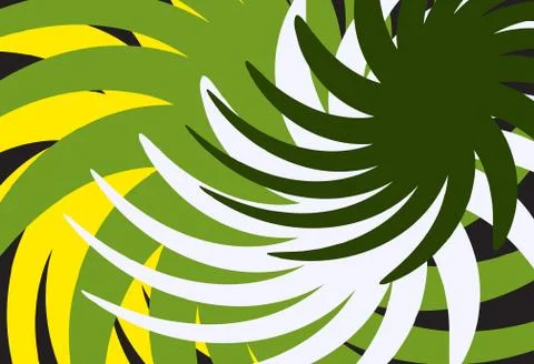 Abstract yellow green background Illustration