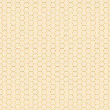 Abstract yellow hexagon pattern background. Honeycomb texture. Stock Illustration