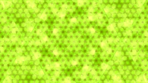 Abstract yellow honeycomb seamless pattern background texture loop Stock Footage 336228409