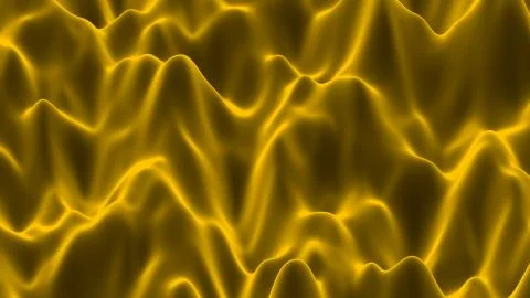 Abstract yellow lava background Stock Illustration