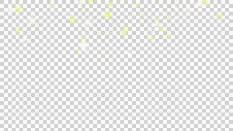 Abstract Yellow Light Effect Overlay PNG , isolated on transparent background 库存插图