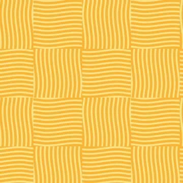 Abstract Yellow Line Pattern Stock Illustration