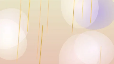 Abstract Yellow Lines and White Shapes. Vídeo Stock 330132996