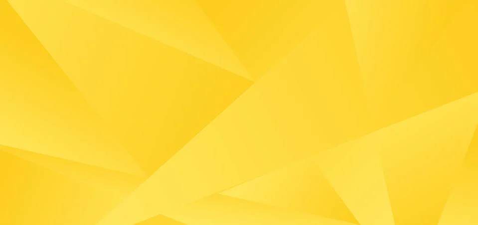 Abstract yellow low polygon background and texture. Stock Illustration