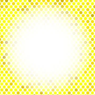 Abstract Yellow Mosaic Pattern Illustrazione stock