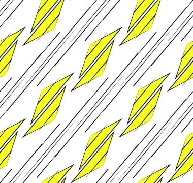 Abstract yellow / neon background pattern. Seamlessly repeatable. Stockillustratie