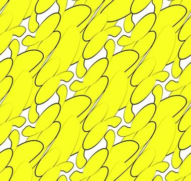 Abstract yellow / neon background pattern. Seamlessly repeatable. イラスト素材