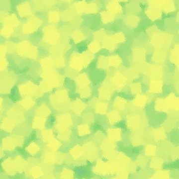 Abstract Yellow Notes Pattern Under Frosted Glass Stock Photos