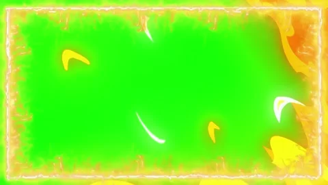 Abstract yellow orange frame background. Artistic textured border with copy Video stock 340714936