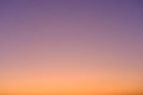 Abstract yellow orange purple gradient color of sky sunset Stock-Fotos